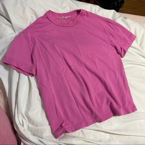 back beat co. tomboy tee in pink
